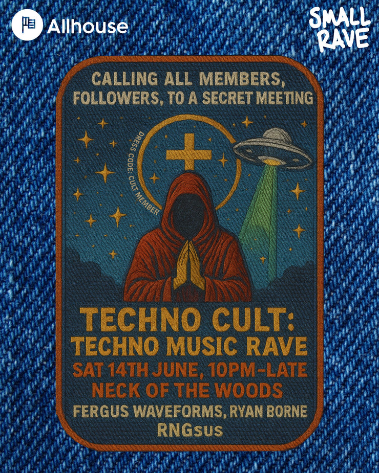 TECHNO CULT - TECHNO MUSIC RAVE 🛸