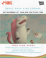 FAM SMALL RAVE KIDS CORNER: BOOK MAKING CRAFT AND STORY TIME