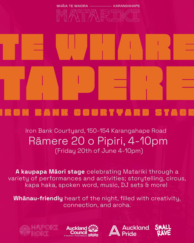 Te Whare Tapere Stage - Matariki Karangahape Road