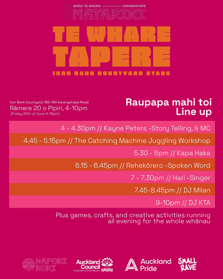 Te Whare Tapere Stage - Matariki Karangahape Road