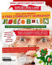 FREE JINGLE BULBS PUPPET MAKING WORKSHOP
