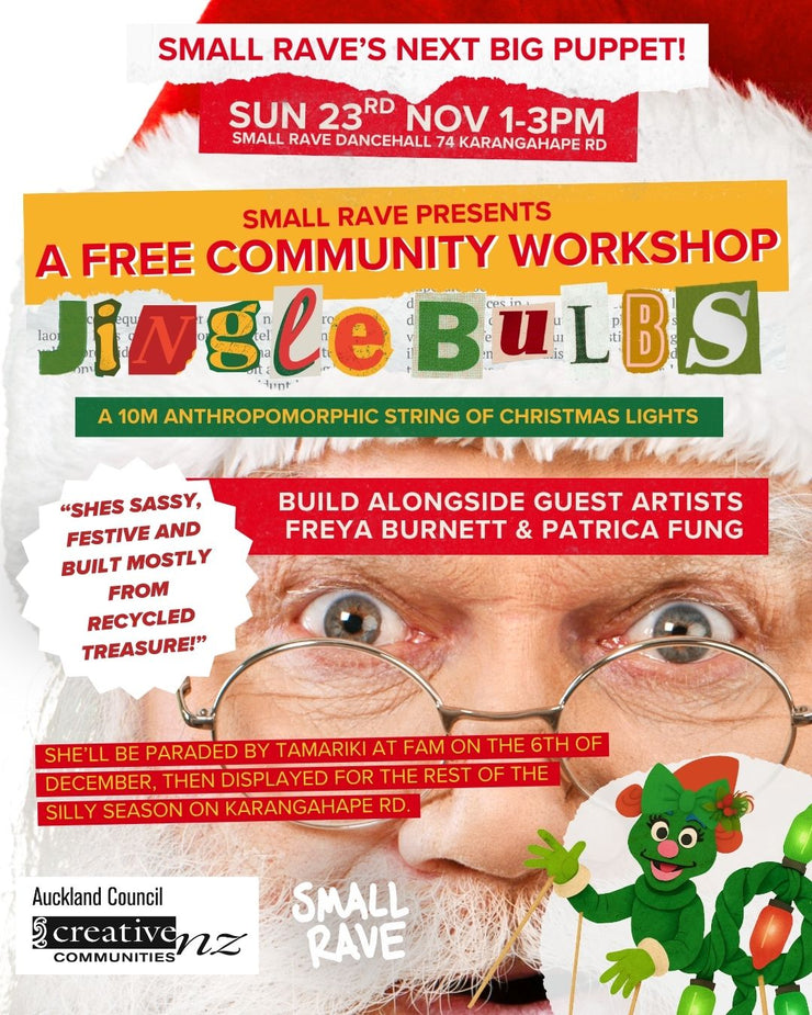 FREE JINGLE BULBS PUPPET MAKING WORKSHOP