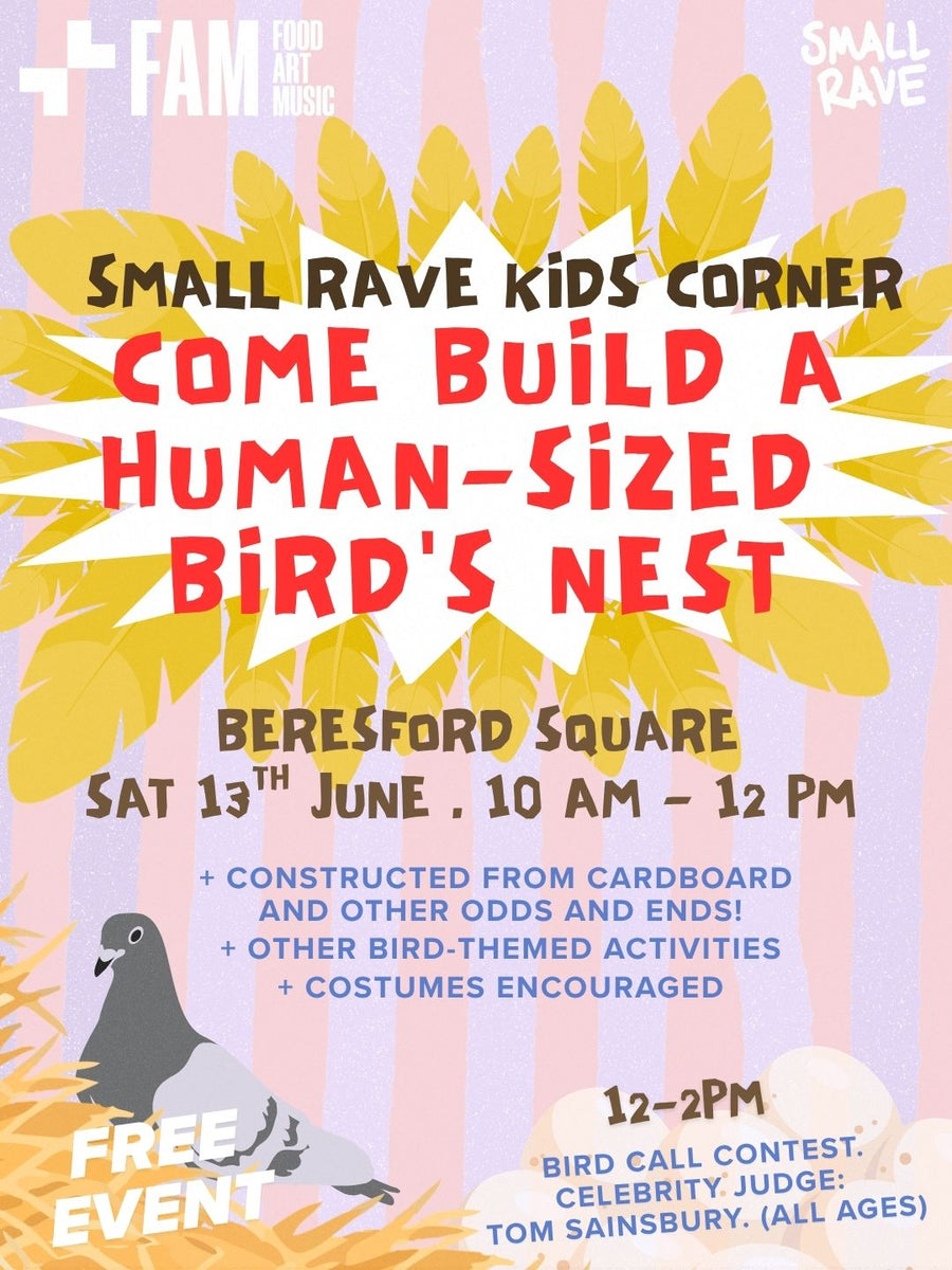 LETS BUILD A GIANT NEST! – SMALL RAVE