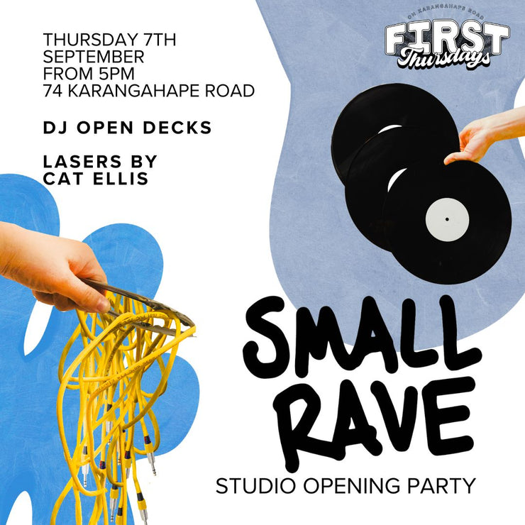 SMALL RAVE OPENING PARTY - OPEN DJ DECKS
