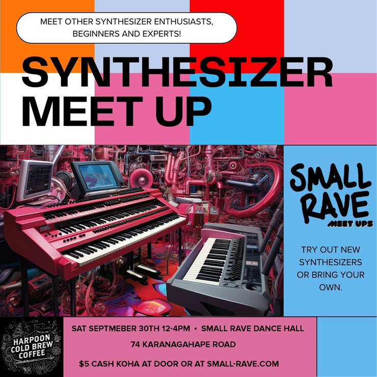 SYNTHESIZER MEET UP - SMALL RAVE MEET UPS