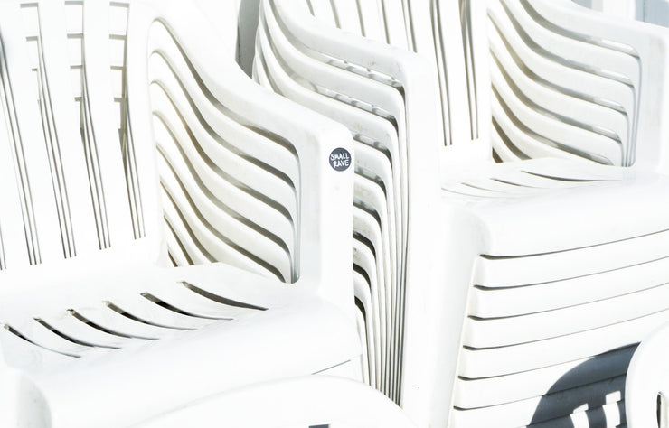 White Plastic Monobloc Chairs