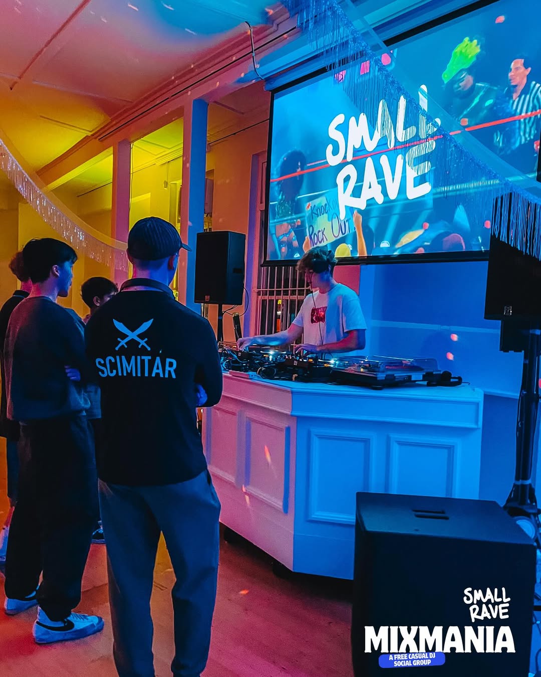 MIXMANIA - A FREE CASUAL DJ SOCIAL GROUP – SMALL RAVE