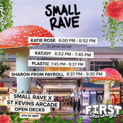 FIRST THURSDAYS SMALL RAVE X ST KEVINS ARCADE - SEPTEMBER DJ OPEN DECKS